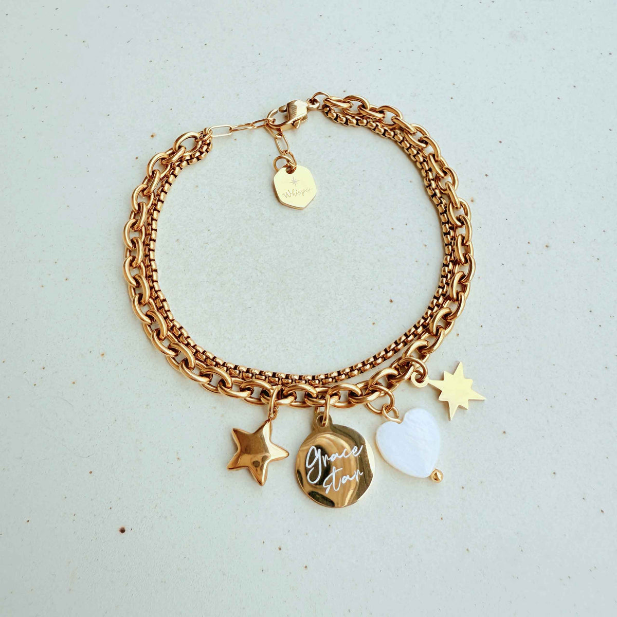 Grace Star｜波蘭伯利恆星星使者｜貝母手環