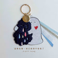 我不用假裝沒事｜慌慌 × 慢慢｜刺繡 Teddy絨吊飾
