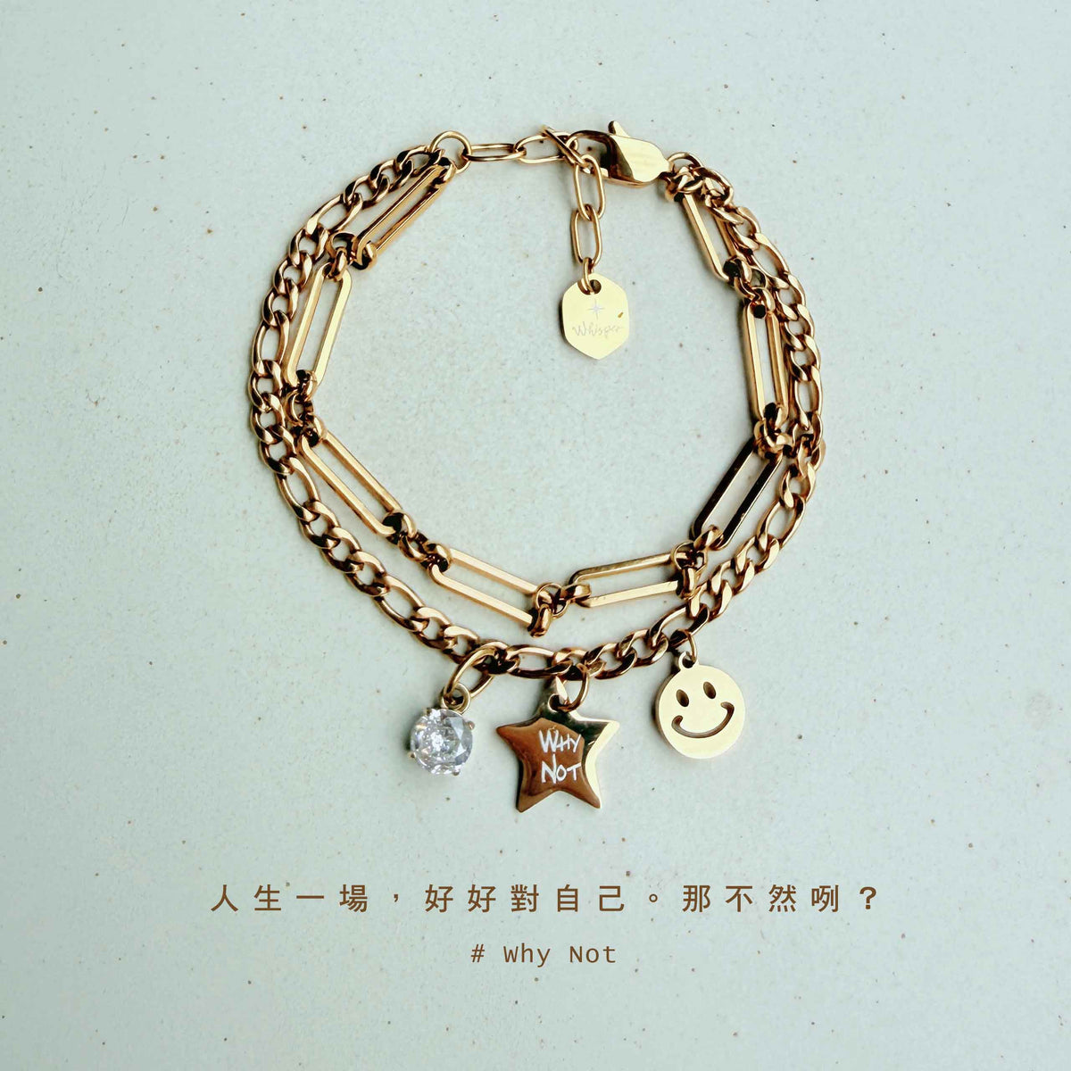 Why not|那不然咧手環