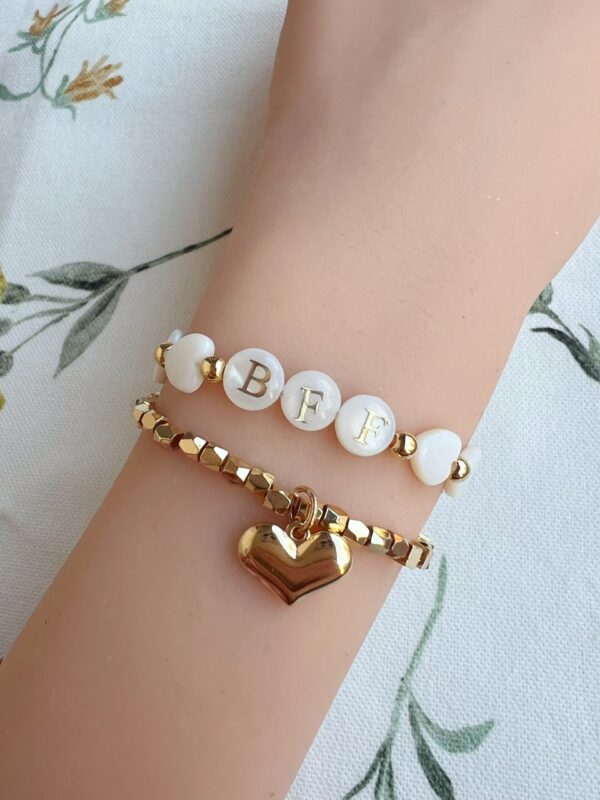 Best Friend Forever ♥ 閨蜜愛心手環