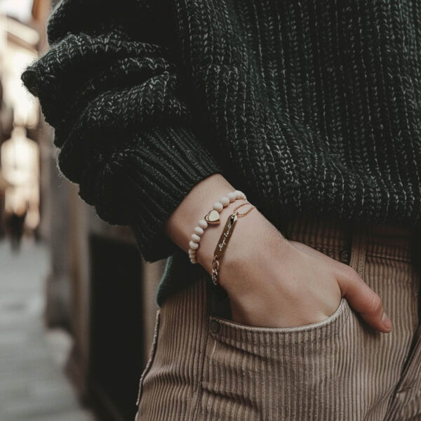 Magic exists 流光奇蹟手環｜黑字款｜