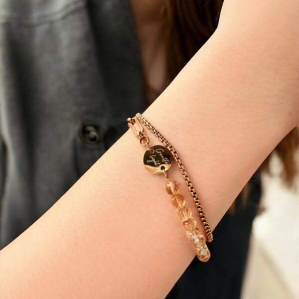 product_20250326_110 Gentle Light 面對世界的勇氣水晶雙鏈手環