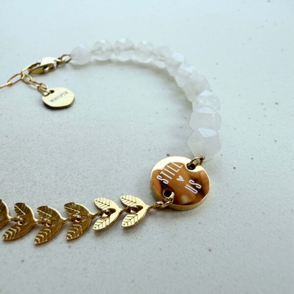 Still us 一如既往白玉髓手環