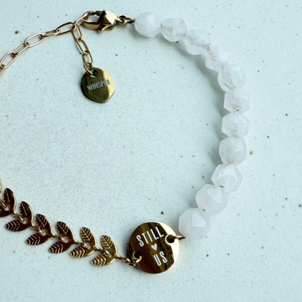 Still us 一如既往白玉髓手環