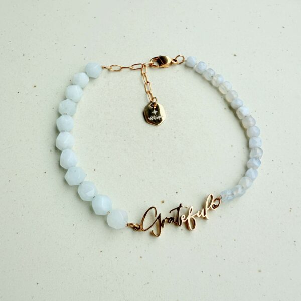 Grateful 媽媽小宇宙寶石手環