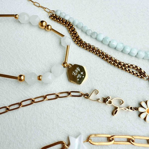 先睡吧｜白玉髓彈性手環