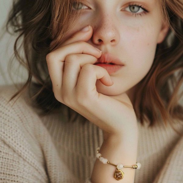 先睡吧｜白玉髓彈性手環