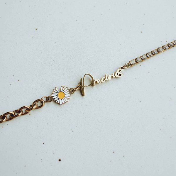 Precious｜鋯石花兒手環