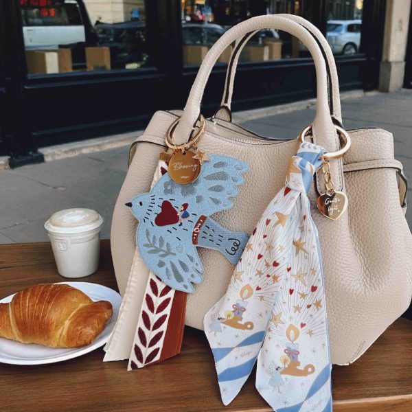 Gentle Light｜面對世界的勇氣絲帶吊飾