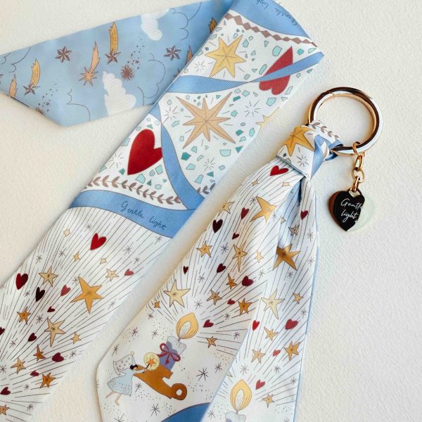 Gentle Light｜面對世界的勇氣絲帶吊飾