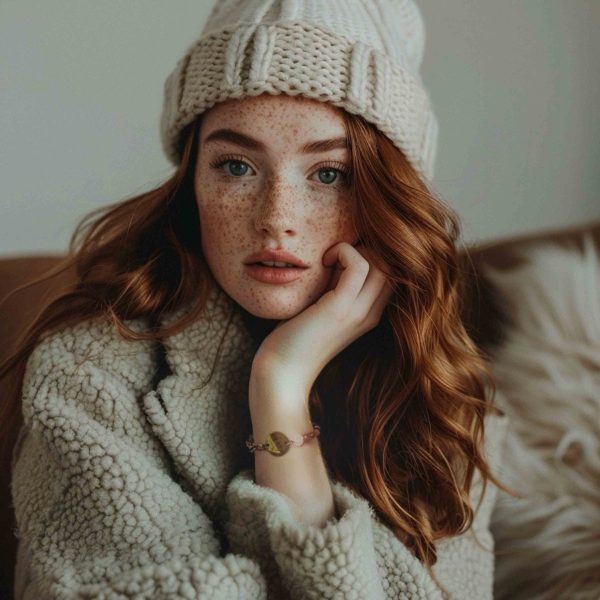 Lucky Bloom｜希臘綻放幸運石榴天使瑪瑙手環