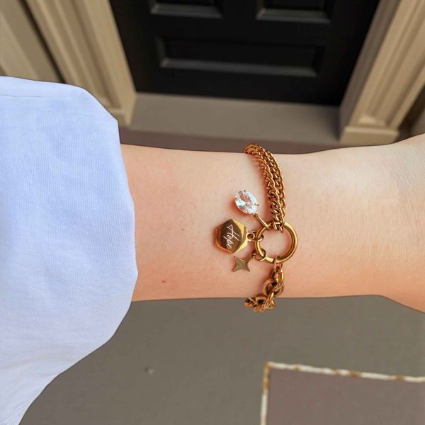 Hope｜法國夢想木鞋仙子鋯石手環