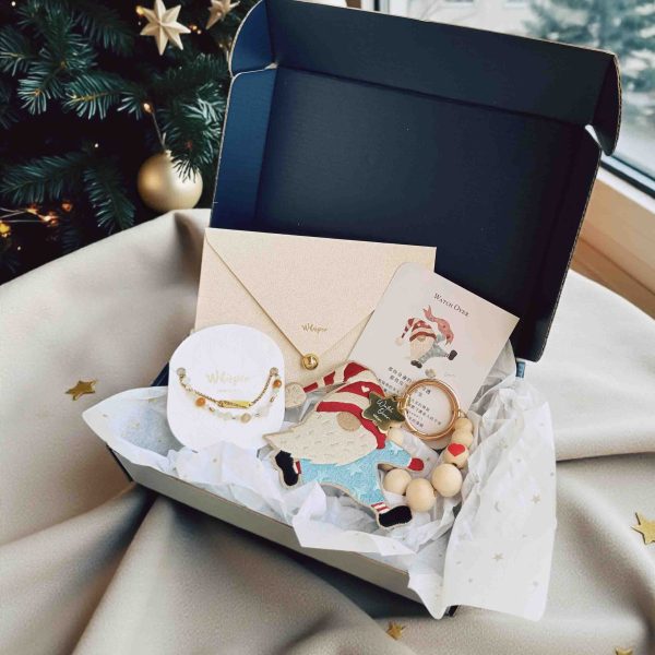 Watch over｜瑞典Tomte守護小精靈吊飾手環禮盒