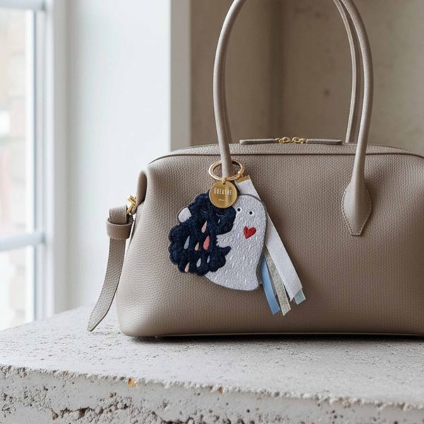 我不用假裝沒事｜慌慌 × 慢慢｜刺繡 Teddy絨吊飾 (預購)