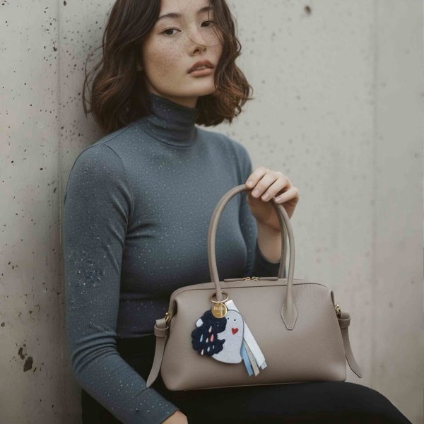 我不用假裝沒事｜慌慌 × 慢慢｜刺繡 Teddy絨吊飾 (預購)