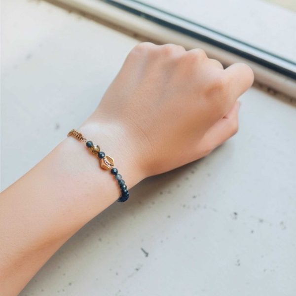 Breathe｜先呼吸藍玉髓手環