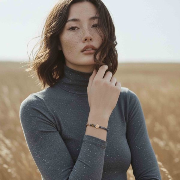 Breathe｜先呼吸藍玉髓手環